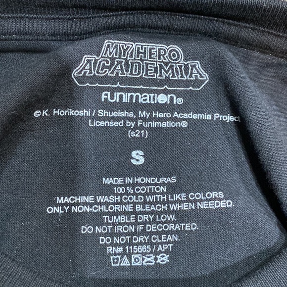 My Hero Academy Manga Anime Series Graphic Tee Mens Size S - Picture 5 of 5